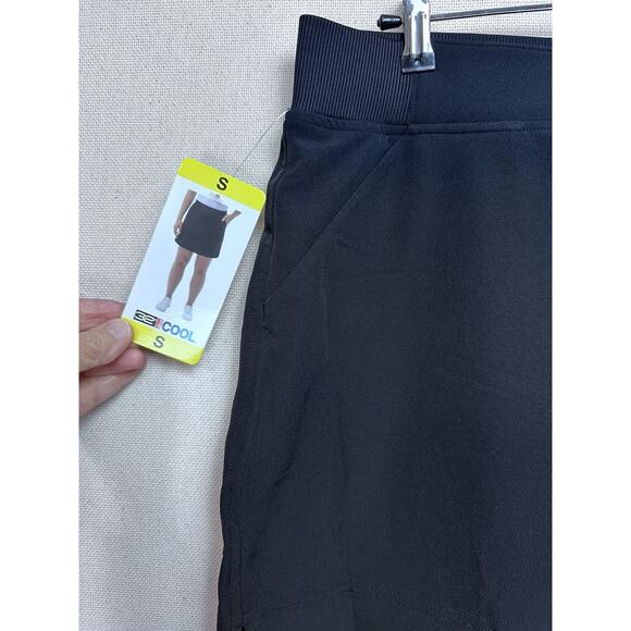 32 Degree Cool Women's Skort Size Small Black Pull On Stretch Athletic NWT - Picture 3 of 13